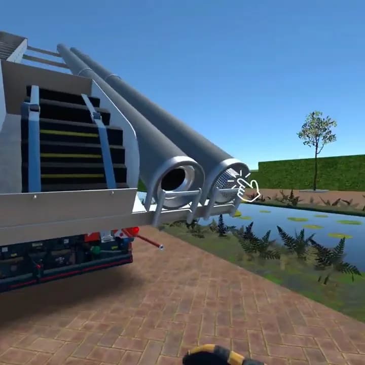 Brandweer Training, training scenario system view